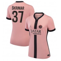 Camisa de time de futebol Paris Saint-Germain Milan Skriniar #37 Replicas 3º Equipamento Feminina 2024-25 Manga Curta